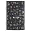 Pegatinas Transfronterizas para Uñas Nuevas Estampado en Caliente Hoja de Arce Francesa Mariposa Flor Brillo Plata Pegatina Adhesiva para Uñas Uña