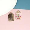 Cientos de Accesorios para Joyería DIY, Dijes Colgantes de Bendición Estilo Chino con Aceite de Aleación, Materiales Hechos a Mano