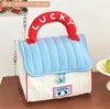 Linda Bolsa de Maquillaje de Conejo Miffy de Dibujos Animados con Almacenamiento Dividido, Gran Capacidad, Portátil de Mano para Productos de Cuidado de la Piel, Bolsa de Maquillaje de Pie