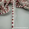 Vestido Infantil Estilo Étnico Suus com Renda, Cristal, Pérola, Cinto com Código de Barras, Pequenos Acessórios Atacado Estilo Chanel, Renda