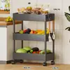 Estante para Plantar Verduras en Balcón Doméstico Multicapa con Ruedas Estante para Plantar Verduras Exterior Vertical Macetero Estante de Almacenamiento para Suculentas