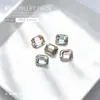 Accesorios para arte de uñas, diamantes de imitación K9 con base puntiaguda, diamantes de imitación en forma de corazón y corazón asimétrico, diamantes de imitación AB, corazón color durazno, cuadrados, octágonos, accesorios de diamante para uñas