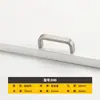 Manija Moderna Minimalista de Aleación de Aluminio en Doble Color Negro y Dorado para Armario, Gabinete y Cajón, Ferretería para Muebles del Hogar al por Mayor