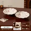 Conjunto de louças vintage de alto valor, pratos, travessas, tigelas de cerâmica, tigelas de arroz, louças de cerâmica para uso doméstico, presente de inauguração