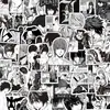 50 Pegatinas Culturales y Creativas de Anime Temáticas de Death Note para Cuadernos, Fundas de Teléfono y Decoración DIY al por Mayor