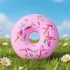 Bolas de Sal de Banho Personalizadas em Formato de Rosquinha para Limpeza e Esfoliação, Bolas de Banho para Banho de Espuma e Artigos de Banho