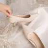 2025 Nuevos Zapatos de Boda de Invierno con Punta Fina y Escote Bajo de Tacón de Aguja Tacones Altos para Usar al Aire Libre Versátiles Elegantes Tacones Altos