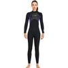 Nuevo traje de buceo de 3MM para hombre, de una pieza, de manga larga, resistente al frío, cálido y húmedo, para hacer snorkel, surfear, nadar en invierno, traje de medusas