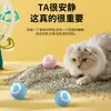 Atacado de fábrica bola automática para gatos de estimação, brinquedo para gatos, bola rolante de autoalívio, brinquedo de gravidade para gatos de estimação