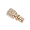 Conector de rosca interna de cobre de 4 puntos, conector de tubería de agua blanda de 5 y 6 puntos, conexión de rosca externa para grifo de lavadora.