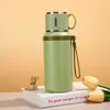 Copo Térmico de Aço Inoxidável de Alta Qualidade com Separação de Chá e Água, Copo Portátil para Exterior com Tampa, Fabricante