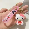Llavero Sanrio Kulomi Lindo Colgante de Muñeca Merlot Accesorios para Coche Bolsa Máquina de Garra Regalo Pequeño