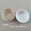 Bambú tejido tubo de bambú pequeña batata jaula de celebridad de internet molde de helado registro portavasos de producto de bambú portavasos de helado otro