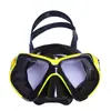 Atacado do Fabricante Óculos de Mergulho com Armação Grande Vidro Temperado Equipamento de Snorkel para Adultos Máscara de PVC Pode Ser Combinada com Snorkel