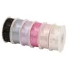 Fita de bolinhas finas 25mm38mm, fita de cetim de bolinhas, material para acessório de cabelo laço feito à mão, fita para acessório de sapato, roupa e chapéu