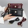 Nova Bolsa Clutch Feminina, Bolsa para Celular Feminina, Porta-Moedas, Bolsa Transversal Casual de Moda Estilo Coreano, Bolsa Pequena Feminina, Bolsa Quadrada Pequena
