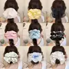 Pañuelo Cuadrado para Niñas, Lazo para el Cabello, Nuevo y Elegante Accesorio de Alta Gama para Coletas Bajas, Adorno de Moda para el Cabello de Niñas Pequeñas