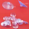 Producción de fábrica Ventosa de plástico plana de cabeza grande tipo hongo de 55 mm 5,5 cm Ventosa para coche de bodas Ventosa para cristal de coche de bodas