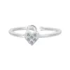 Anillo de Corazón con Candado Completo de Diamante en Plata de Ley S925 para Mujer, Diseño de Nicho Ins de Alta Gama, Anillo Abierto de Plata Simple y Lujoso