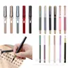Caneta Pincel Macia Estilo Caneta Tinteiro, Caneta Pincel Elegante Portátil, Caneta para Copiar Escrituras Shanglin Fu, Caneta Caligráfica Pequena com Tinta, Venda por Atacado de Caneta com Cartucho de Tinta