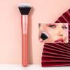 Brocha de Base Única Cabeza Plana Cabeza Redonda Cabeza Inclinada Brocha de Maquillaje para Base de Crema BB Crema de Base Modificación Contorno Maquillaje de Base Herramienta de Maquillaje de Belleza