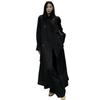Jaqueta corta-vento da moda estilo britânico para mulheres 2024 Novo Outono Estilo Coreano Solta Casual Comprimento Médio Outwear Tendência