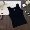 Nuevo chaleco térmico de forro polar fino para otoño e invierno, tejido cepillado, corte ajustado, camiseta interior adelgazante con tirantes y almohadillas en el pecho, ropa interior térmica para mujer