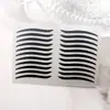 Piel de papel color piel Pegatinas para párpados dobles Black Phoenix Pegatinas para delineador de ojos de ojo de gato Pegatinas para delineador de ojos ahumado Pegatinas para sombra de ojos