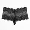 Ropa Interior Sexy Calzones Comercio Exterior Europeo y Americano Talla Grande Transparente Encaje Bóxer Calzones Huecos Aliexpress
