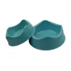 Amazon Transfronterizo Fibra de Bambú Biodegradable Color Sólido Perro Boquilla Única Plato de Comida Suministros para Mascotas Plato de Comida para Perro Personalización