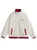 Directo de Fábrica Retro Doble Cara Impermeable Cuello Chaqueta Hombres Marca de Moda Holgada Pareja Versátil Casual Deportiva