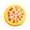 Juguete de Pizza Artificial para Morder Perro Dentición Shiba Inu Golden Retriever Corgi Perro Mediano y Grande Juguete Sonoro Suministros para Mascotas