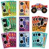 8 colagem original de veículo off-road de desenho animado DIY manual conta manual capa de celular decorativa guitarra crianças atacado transfronteiriço