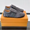 Chanclas casuales de gamuza TOD transfronterizas color beige claro con cordones suela negra estilo versátil para el día a día
