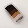 Elástico, muy elástico, duradero, sin costuras, para el cabello, accesorio simple para coleta, cuerda para el cabello