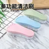 Cepillo multifuncional de cerdas duras para el hogar para limpiar zapatos, cepillo para ropa, cepillo de limpieza de plástico multiusos, cepillo para zapatos