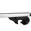 Portaequipajes universal con cerradura portaequipajes de techo para coche barra transversal portaequipajes de viaje para coche SUV portaequipajes de aleación de aluminio 52IN