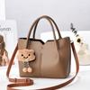 Lindo Bolso Cubo Portátil de Oso 2024 Nuevo Estilo Coreano Bolso de Hombro para Mujer Nicho de Alta Gama Bolso Cruzado