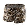 Ropa Interior para Hombre Comercio Exterior Moda Estampado Leopardo Bóxers Transpirables Convexos Sexy Calzoncillos Bóxer para Hombre Pantalones Importados