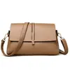 Nova Bolsa Feminina Moda Versátil Couro Macio Bolsa Feminina