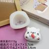 Molde de silicona con forma de gatito de dibujos animados, para hacer tú mismo, decoración de pasteles de chocolate, herramientas para hornear, molde de jabón de yeso