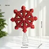 Estrella decorativa para la punta del árbol color champán, estrella explosiva de espuma, decoración navideña con purpurina, adorno navideño, decoración de mesa navideña