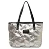 Bolsa de Ropa de Algodón de Gran Capacidad para Mujer 2025 Nueva Versátil Ropa de Trabajo Bolso de Mano de Gran Capacidad de Alta Gama Bolso Tote de Moda