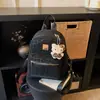 Mochila Nova Estampa de Leopardo Outono e Inverno 2026 Mochila de Viagem Grande Capacidade Mochila Feminina Europeia e Americana Retrô Casual Mochila Escolar para Estudante