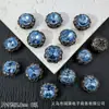 Nova caixa mágica quadrada de renda de cristal cravejada de diamantes anel de ovo de pombo face pulseira de miçangas DIY colar contas espaçadoras acessórios