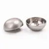 Jaqueta corta-vento redonda Mushroom Gap High Foot Metal Costura à Mão Acessórios de Vestuário Botão Pequeno Botão Botão Sensação de Botão