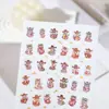 Año Nuevo Japonés Original Año de la Serpiente Pegatinas para Uñas Dibujos Animados Lindas Alto Valor Pegamento Pegatinas para Uñas Pegatinas para Teclado Ins