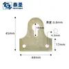 Gancho de pared decorativo personalizado oculto para colgar cuadros, anillo grande para colgar pinturas al óleo, accesorios de hardware ocultos de alta resistencia para colgar cuadros en la pared