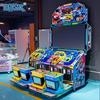 Máquina de Juego de Carreras Mecha Speed para 4 Jugadores Videojuego Ciudad Parque Infantil Equipo de Entretenimiento Máquina Recreativa con Monedas