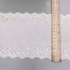 Fornecimento Direto da Fábrica Dupla Face Quatro Furos Algodão Bordado Renda Elástico de Cabelo Acessórios para Cabelo Acessórios Renda Roupas Lolita Renda
